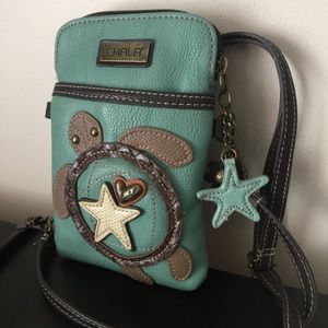 Chala Crossbody Purse Handbag Grey